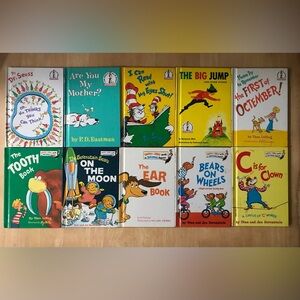 Dr. Seuss Book Lot of 10 Hardcover Books